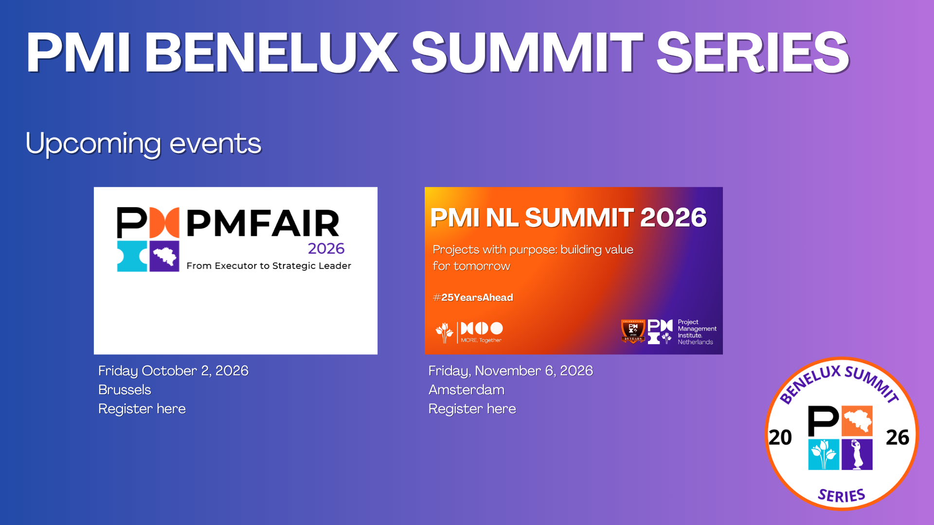 Benelux Summit